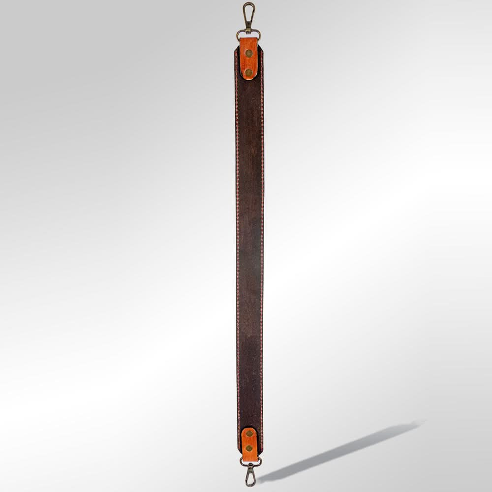 American Darling ADBT108-48 Hand Tooled Genuine Leather Crossbody Handle Strap For Bags