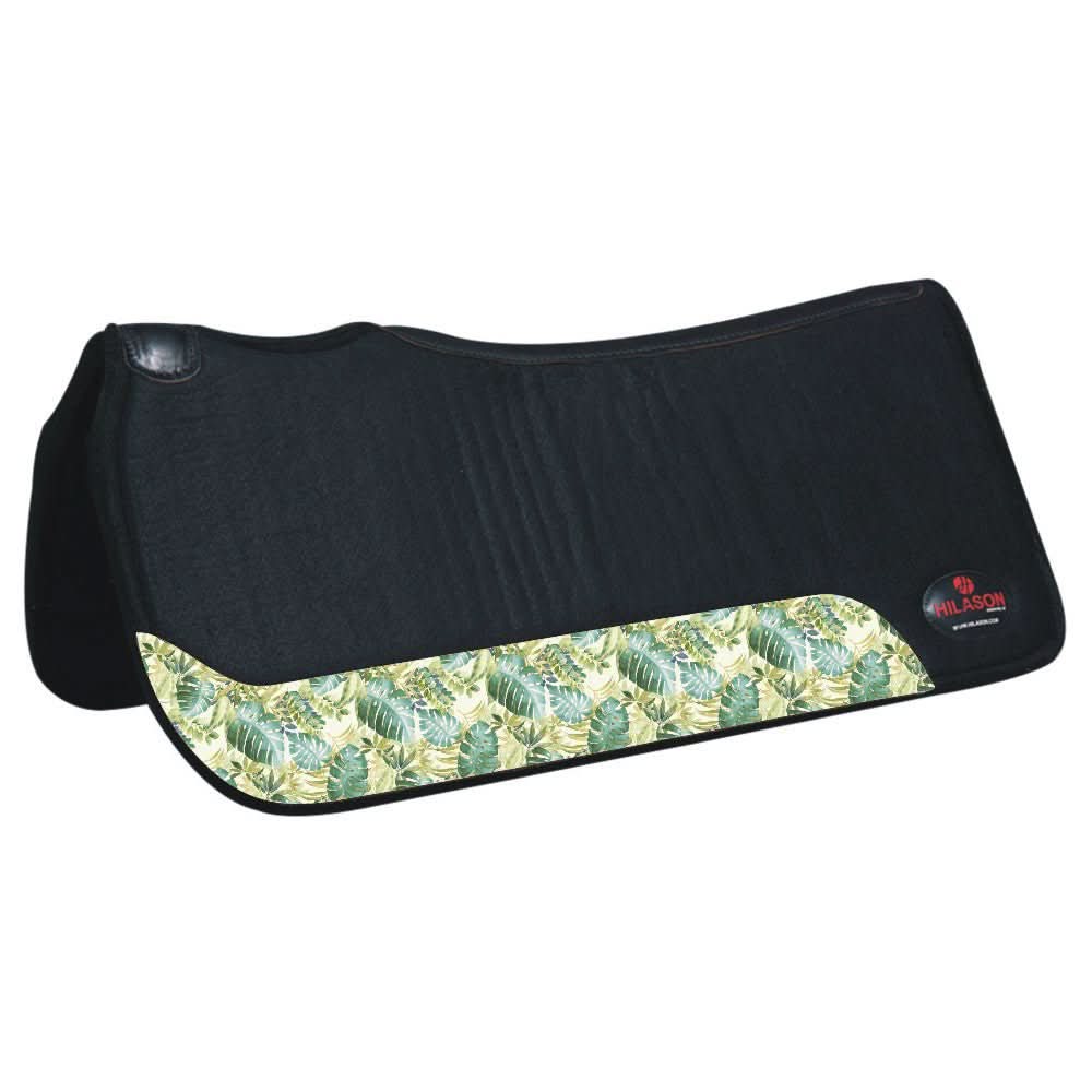 HILASON 31 In X 30 In Western Horse 100% Wool Felt Saddle Pad