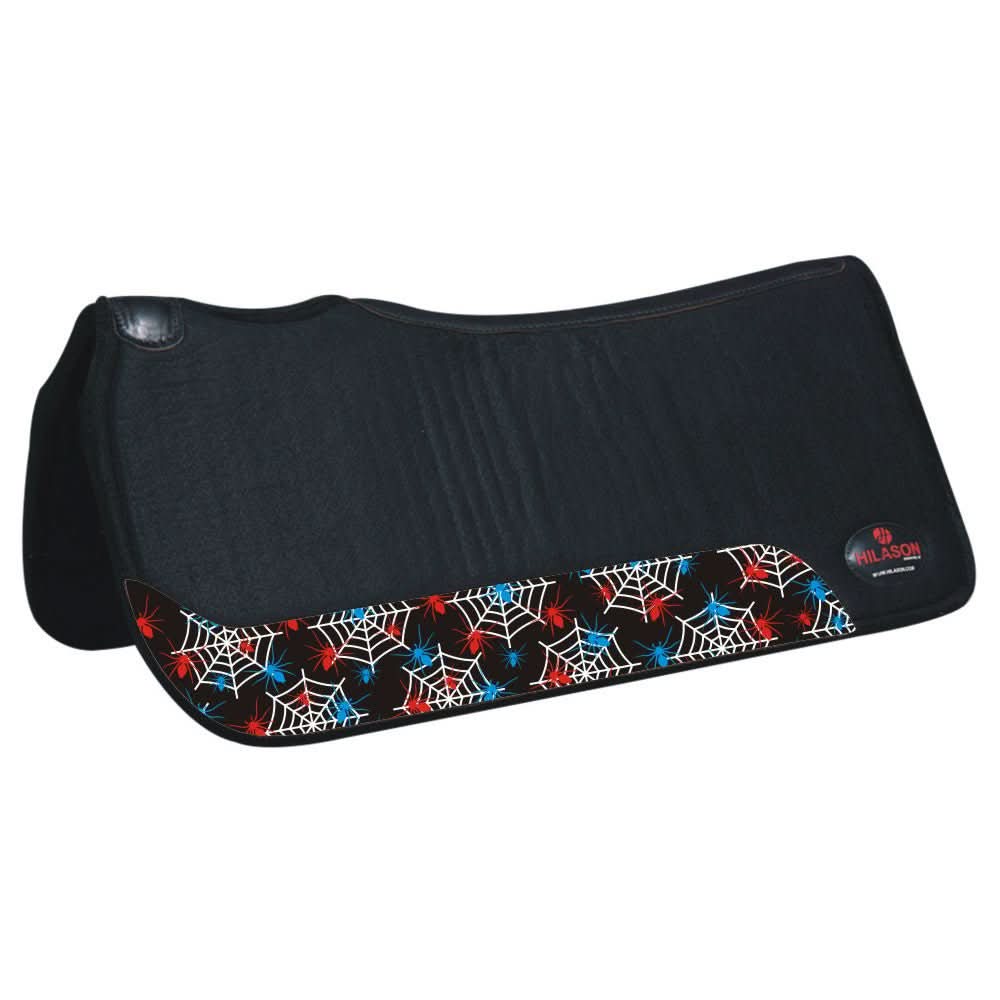 HILASON 31 In X 30 In Western Horse 100% Wool Felt Saddle Pad