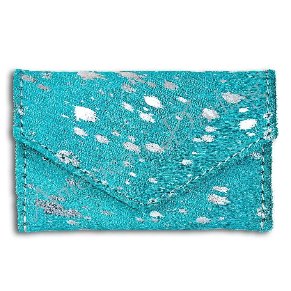 American Darling Coin Purse Hair On Genuine Leather Women Bag Western Handbag Purse