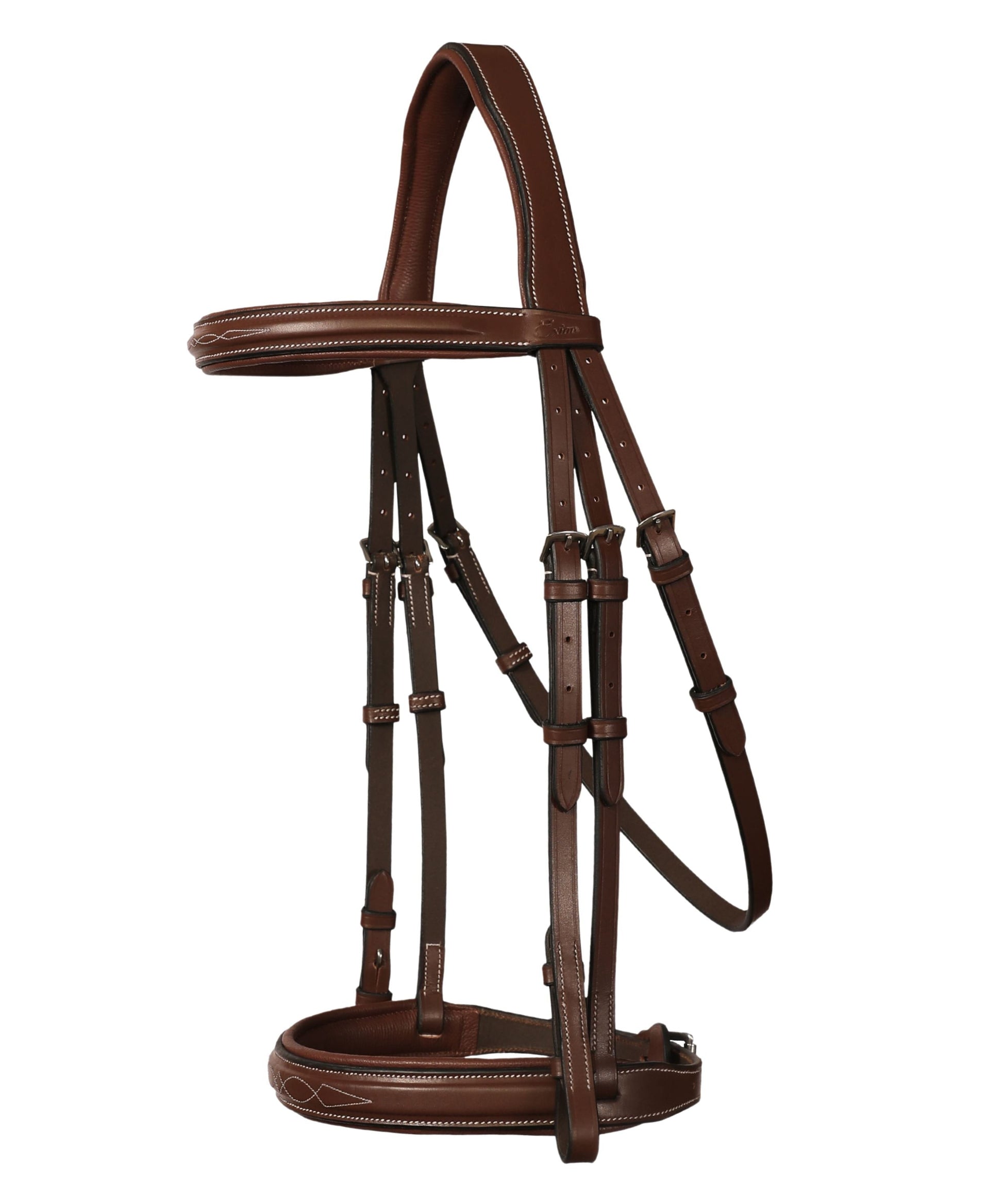 ExionPro 'Hercules' Padded Hunter Bridle with Reins
