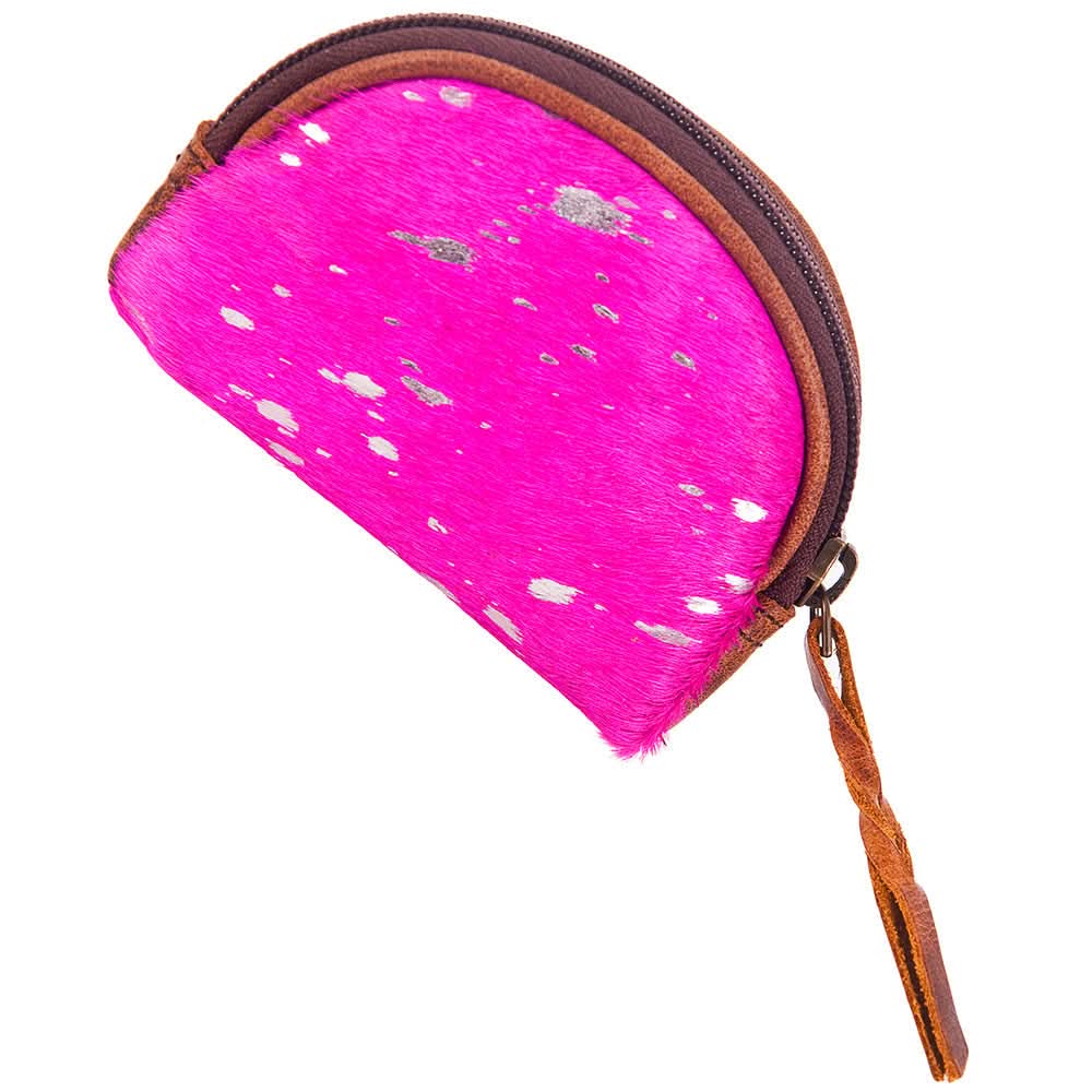 American Darling Coin Purse Hair On Genuine Leather Women Bag Western Handbag Purse