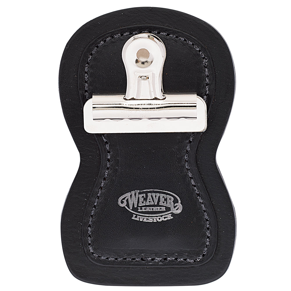 3 1/8 In X 5 In Weaver Leather Livestock Leather Show Holder Black