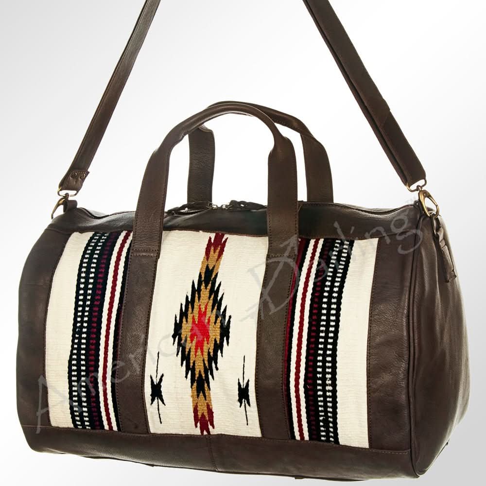 American Darling Saddle Blanket Genuine Leather Women Bag Western Handbag Purse