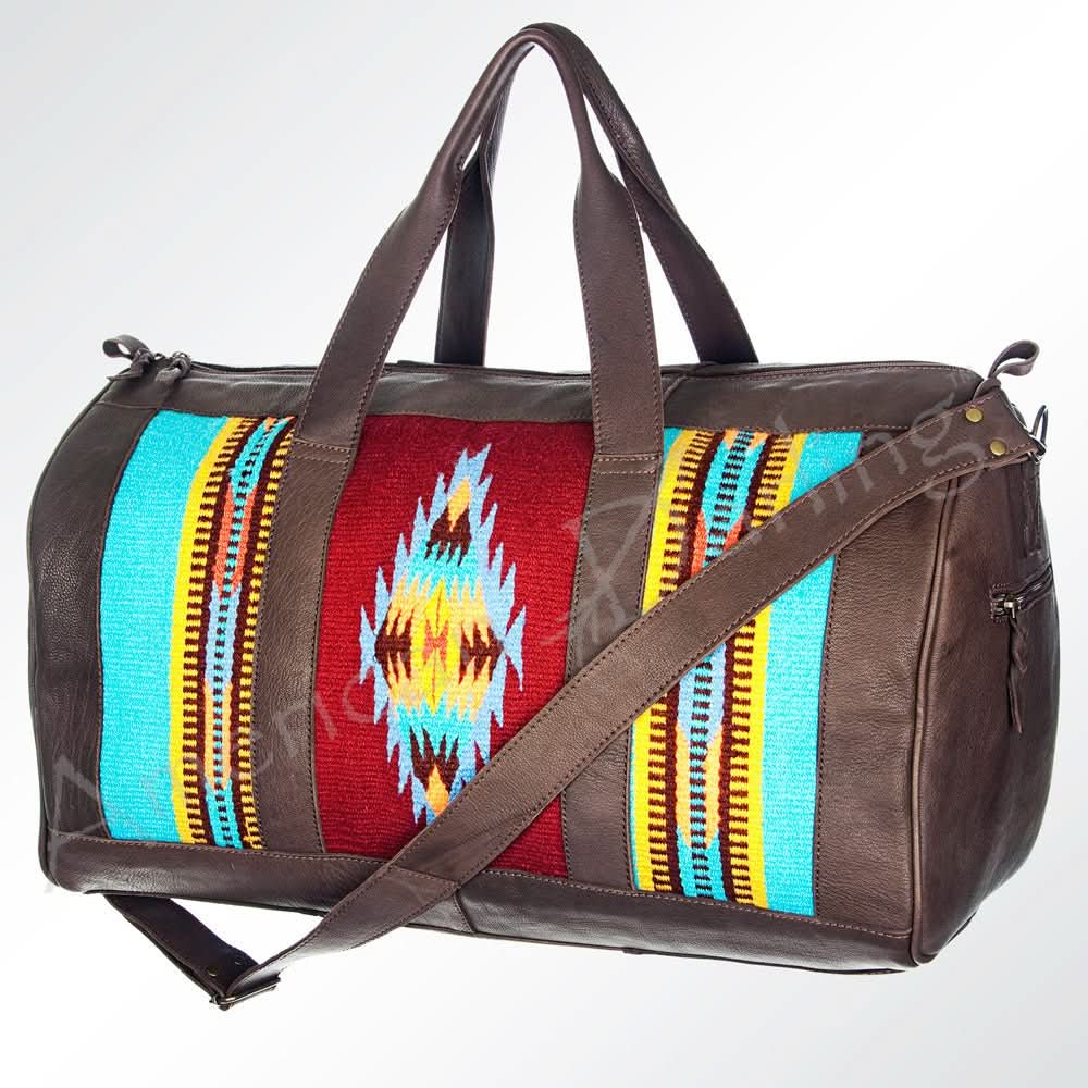 American Darling Saddle Blanket Genuine Leather Women Bag Western Handbag Purse
