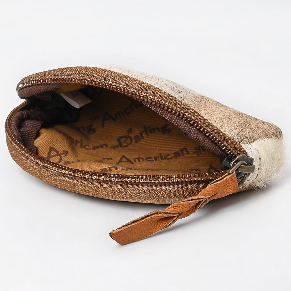 American Darling Hair On Genuine Leather Women Bag Western Handbag Purse