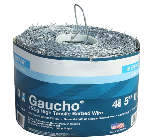 Bek 2Pt 15.5ga 5" CL3 Barb Wire