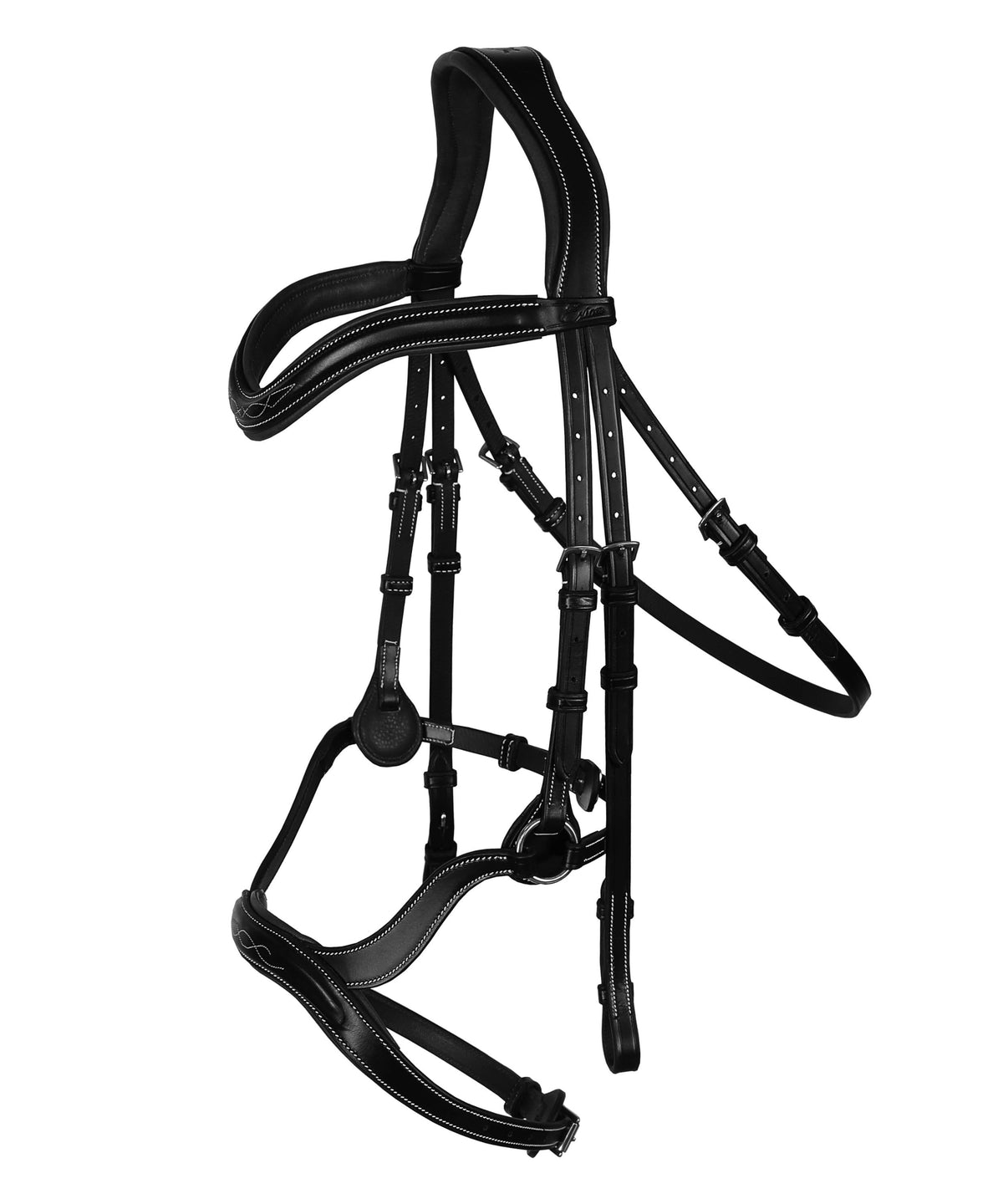ExionPro 'Ayla' Anatomical Drop Noseband Bridle with Reins