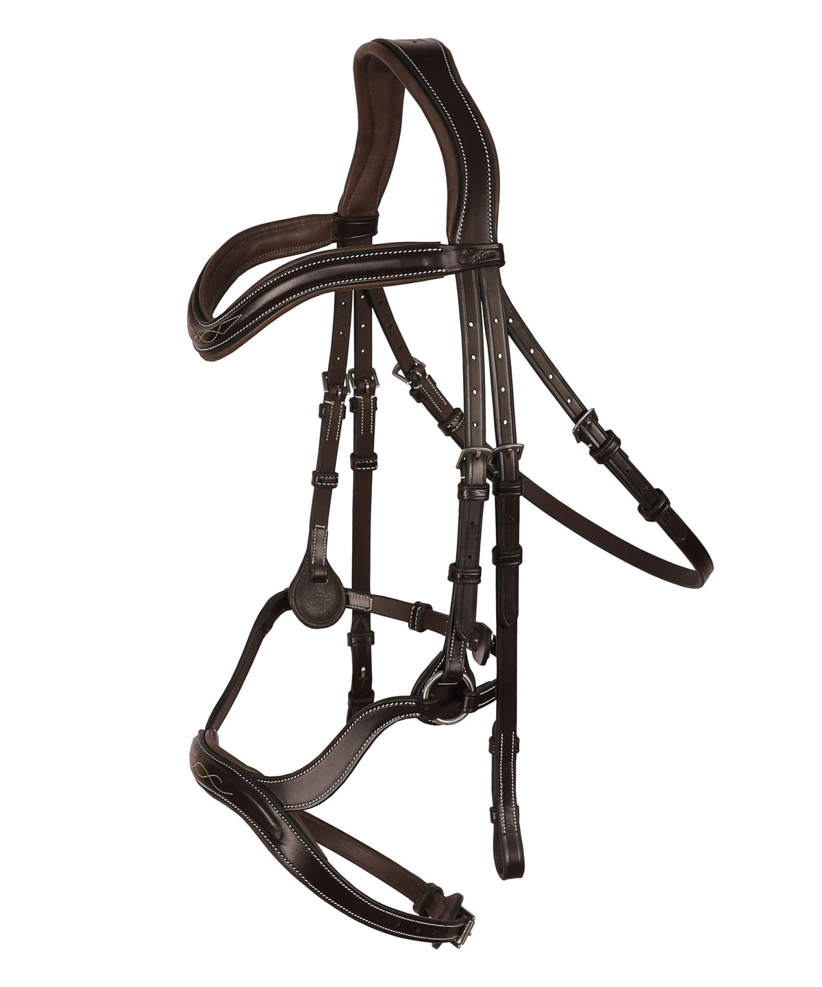 ExionPro 'Ayla' Anatomical Drop Noseband Bridle with Reins