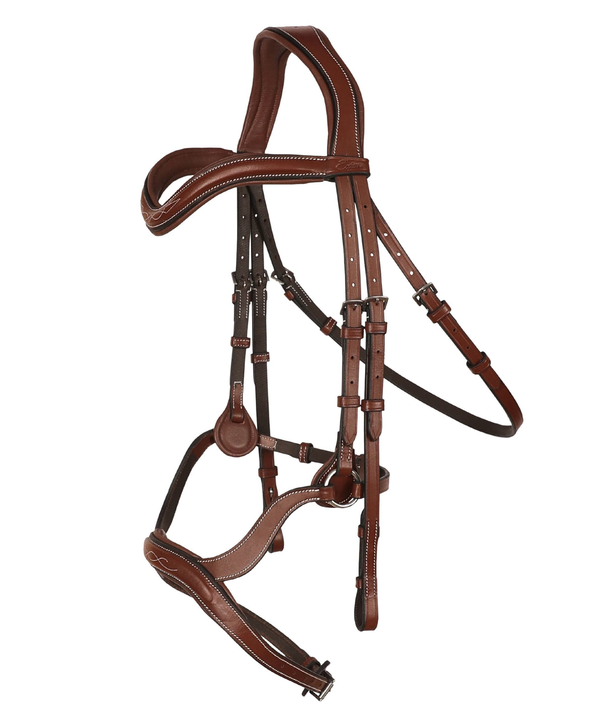 ExionPro 'Ayla' Anatomical Drop Noseband Bridle with Reins