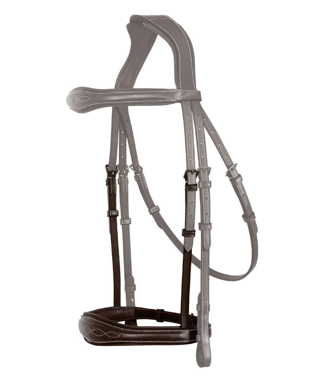 Replacement Noseband of ExionPro 'Perseus' Anatomical Jumping Bridle without Flash
