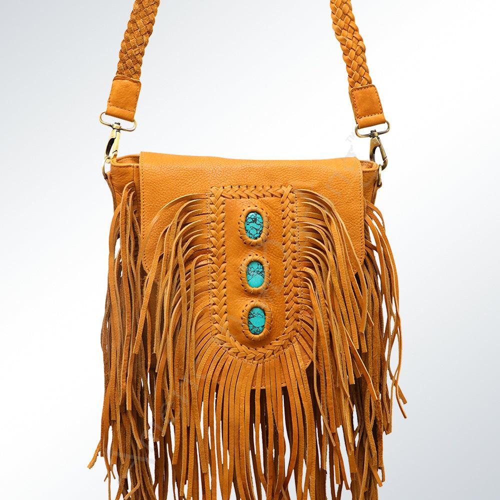 American Darling ADBGM125 Crossbody Genuine Leather Women Bag Western Handbag Purse