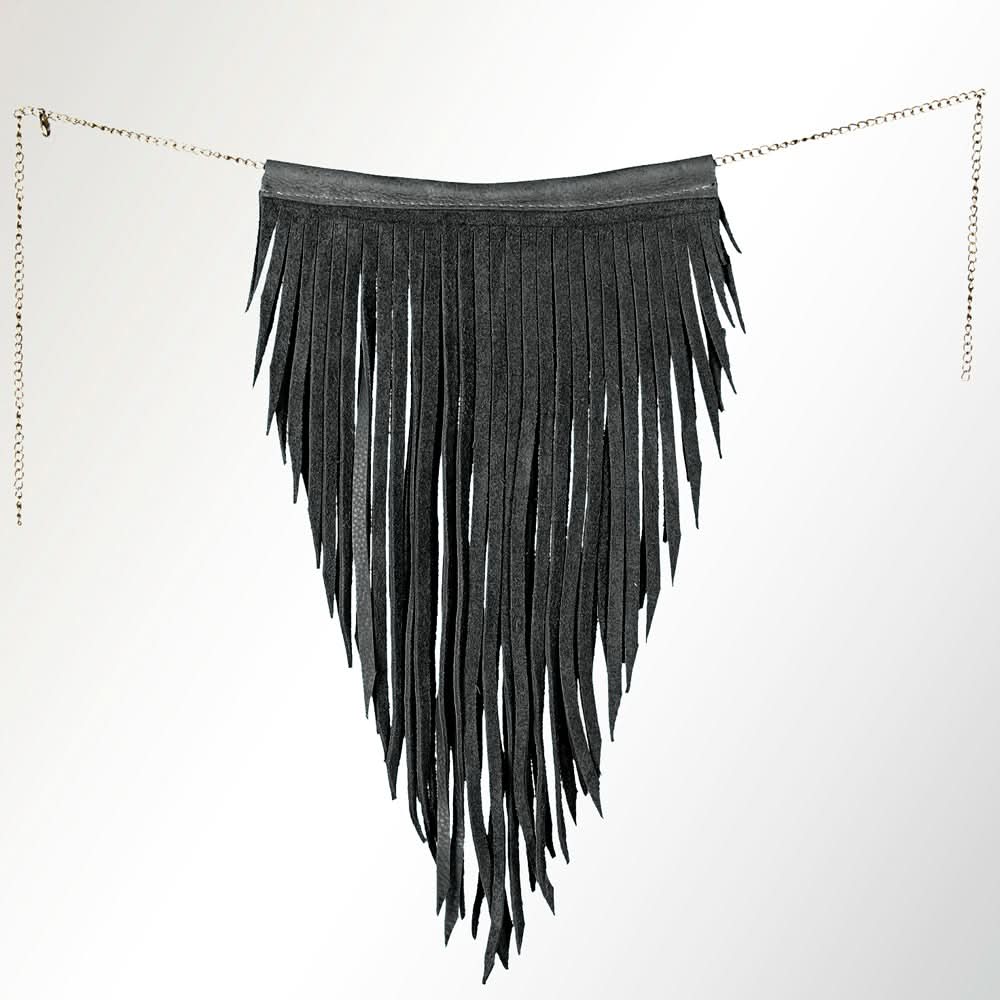 American Darling ADJW102B Full Grain Genuine Leather Jewelry Necklace