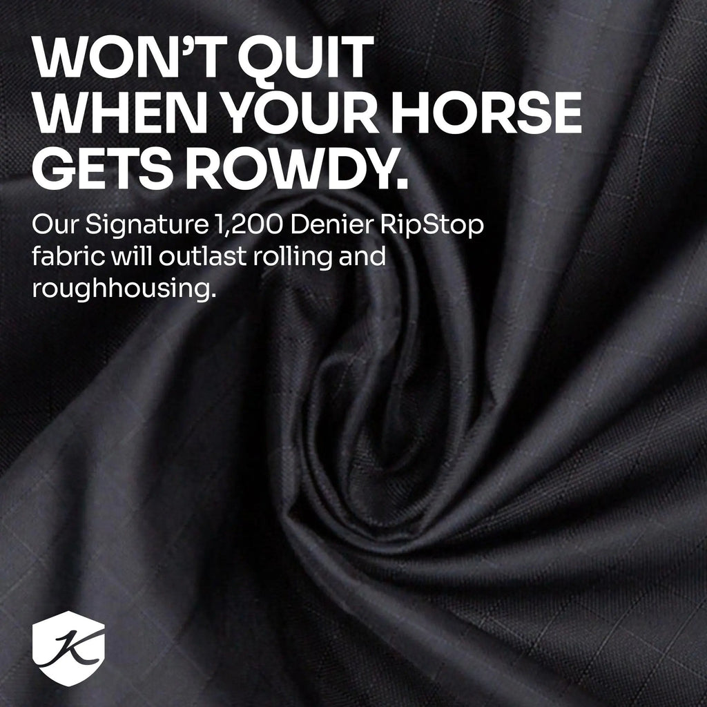Draft Horse Midweight 180g Winter Turnout Blanket - Waterproof & Breathable