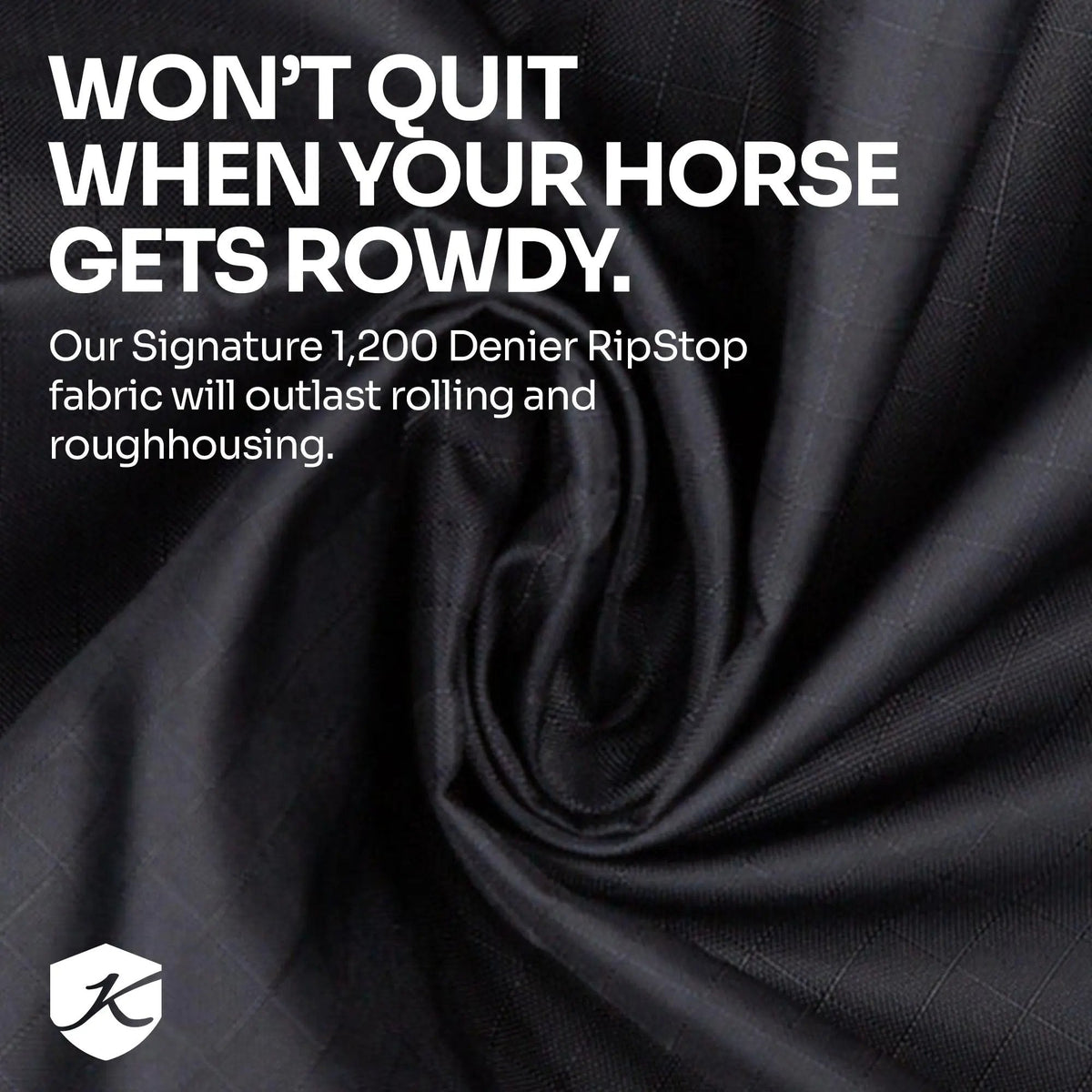 1200D Adjustable Foal 180G Medium Weight Winter Turnout Blanket - Waterproof & Breathable
