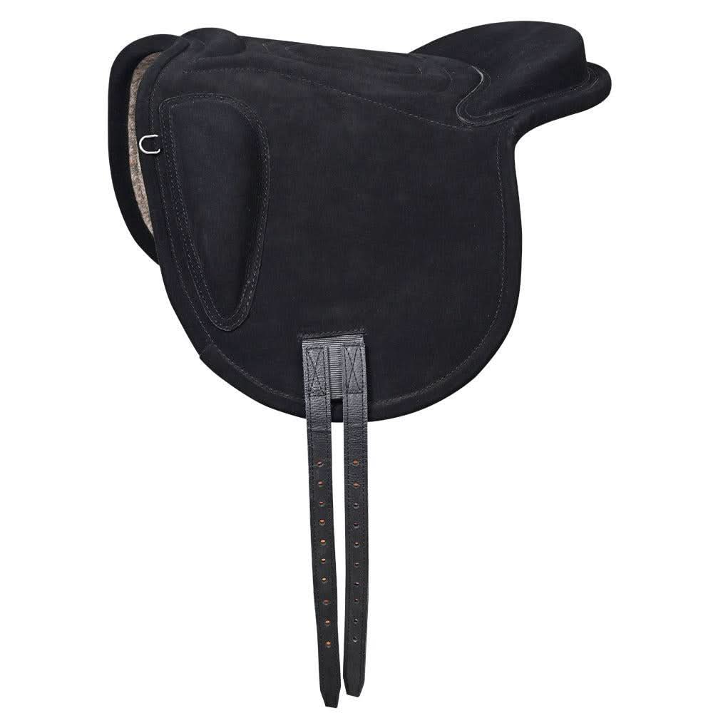 Sp100-F Baretek English Leather Bareback Horse Saddle Pad Trail Riding
