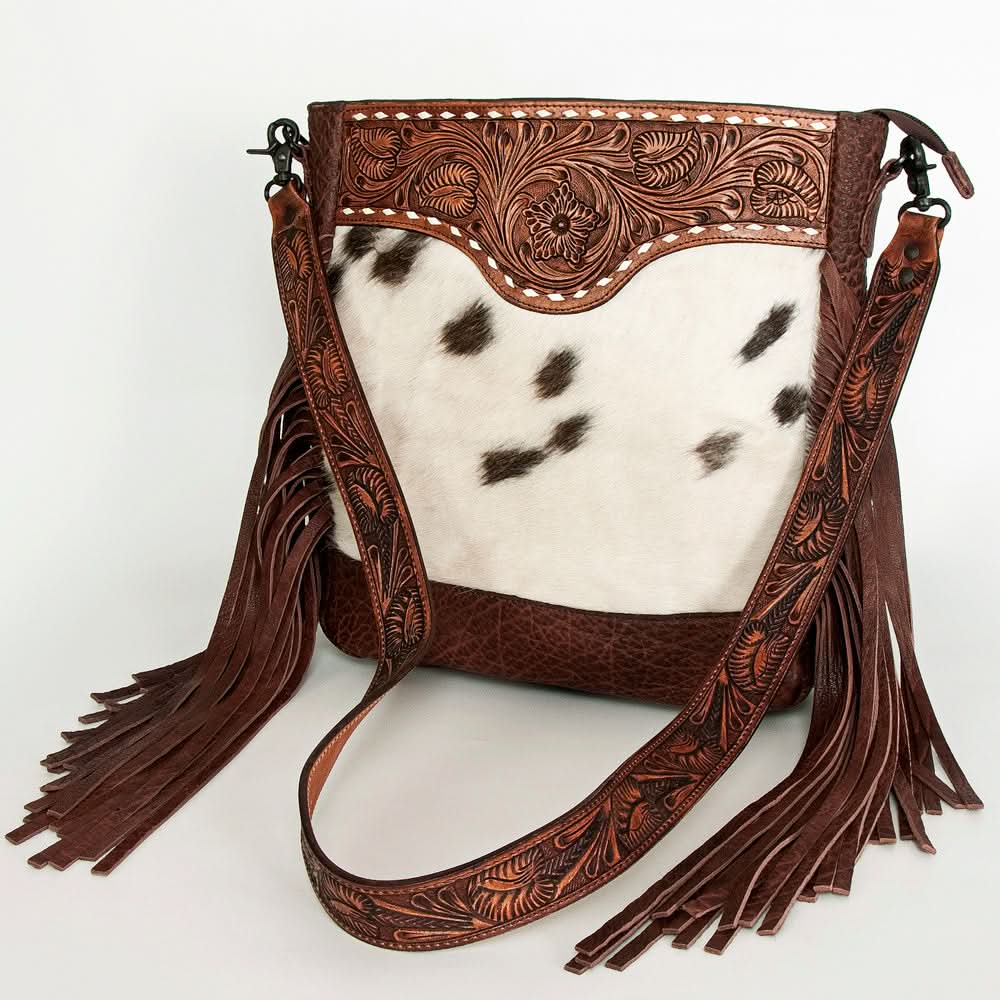 American Darling SMALL CROSSBODY Hair-on Genuine Leather women bag western handbag purse