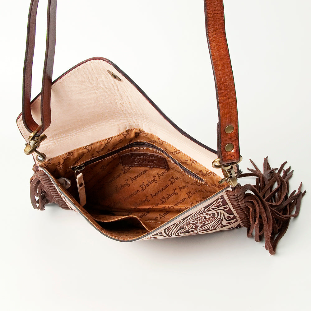 American Darling ADBGK105 Crossbody Hand Tooled Genuine Leather Women Bag Western Handbag Purse