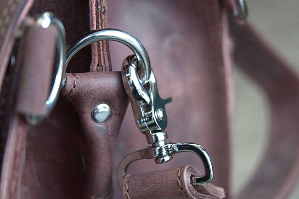 Glanor Bag Buffalo Leather Hand Bag Briefcase Backpack Laptop