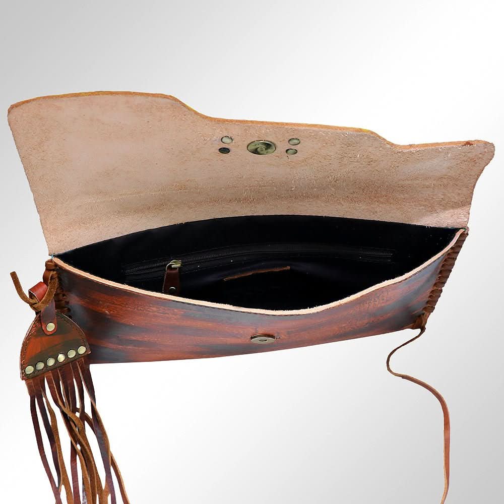 American Darling Envelope Genuine Leather Women Bag Western Handbag Purse