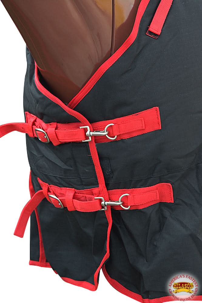 HILASON 1200D Winter Waterproof Turnout Horse Blanket Belly Wrap| Turnout Horse Blanket | Turnout Horse Blankets for Winter Waterproof | Horse Turnout Blanket | Horse Turnout