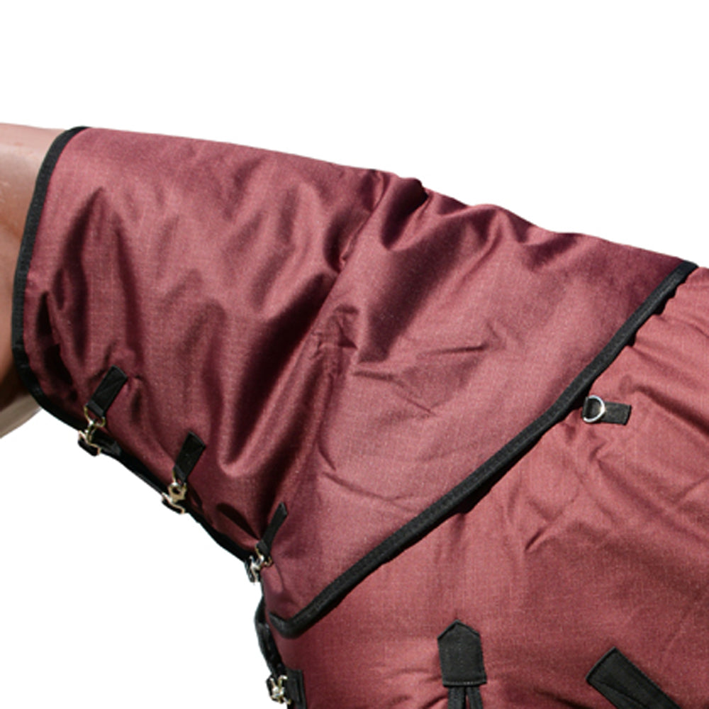 Hilason 600D Winter Waterproof Poly Turnout Horse Hood Neck Cover