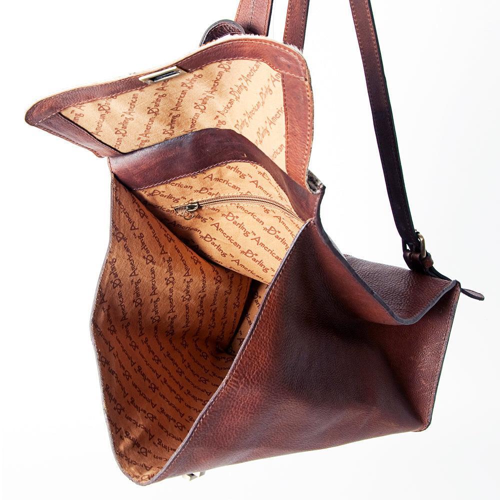 ADBGZ425 American Darling Hair On Genuine Leather Women Bag Western Handbag Purse