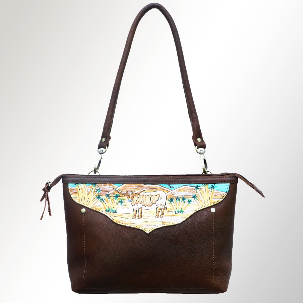 American Darling Genuine Leather Women Bag Western Handbag Purse