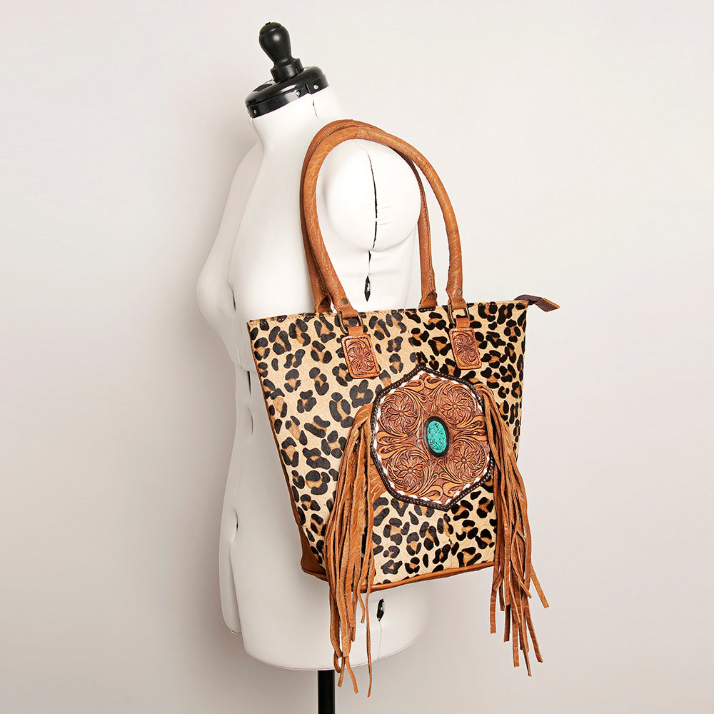 American Darling Tote Hand Tooled Genuine Leather women bag western handbag purse
