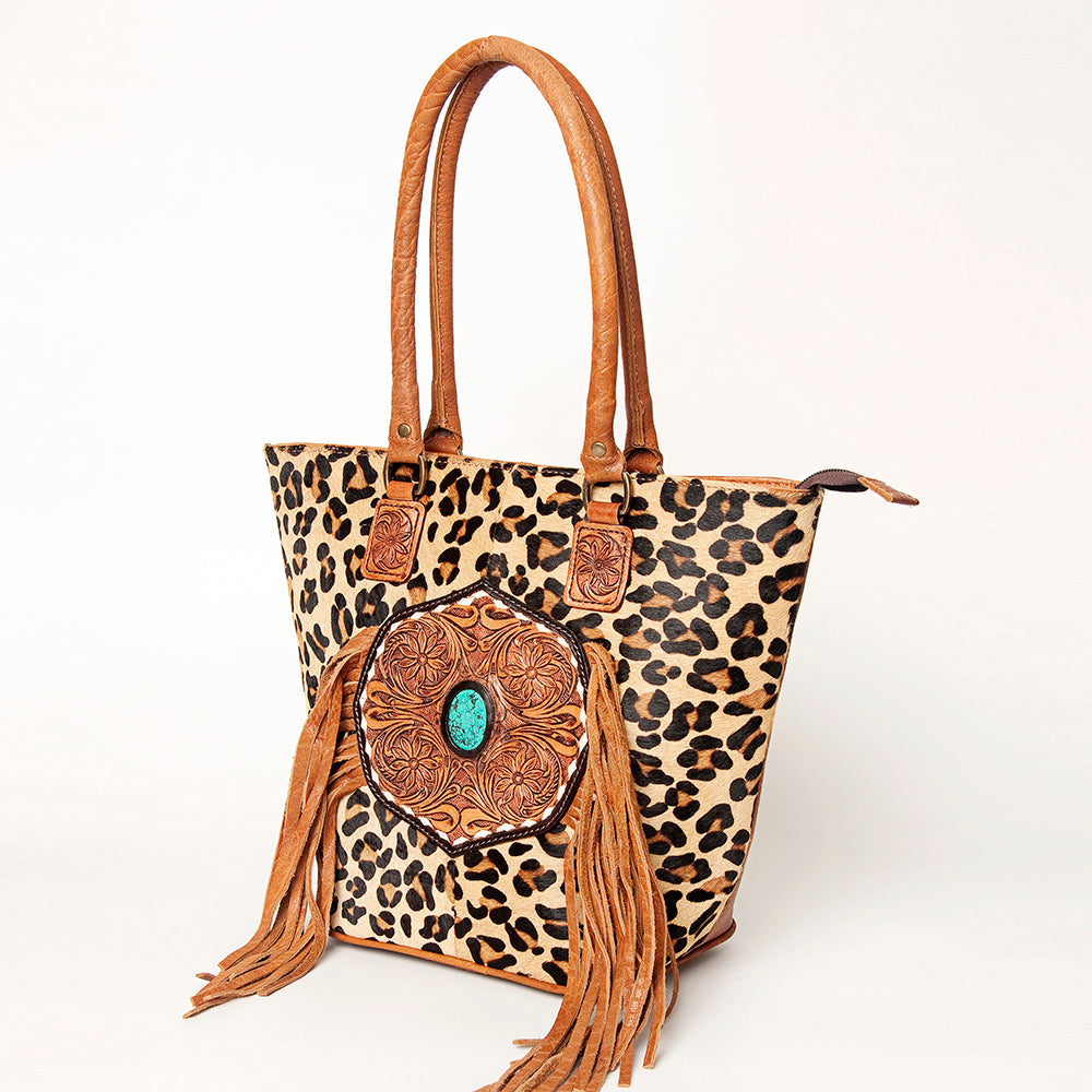 American Darling Tote Hand Tooled Genuine Leather women bag western handbag purse