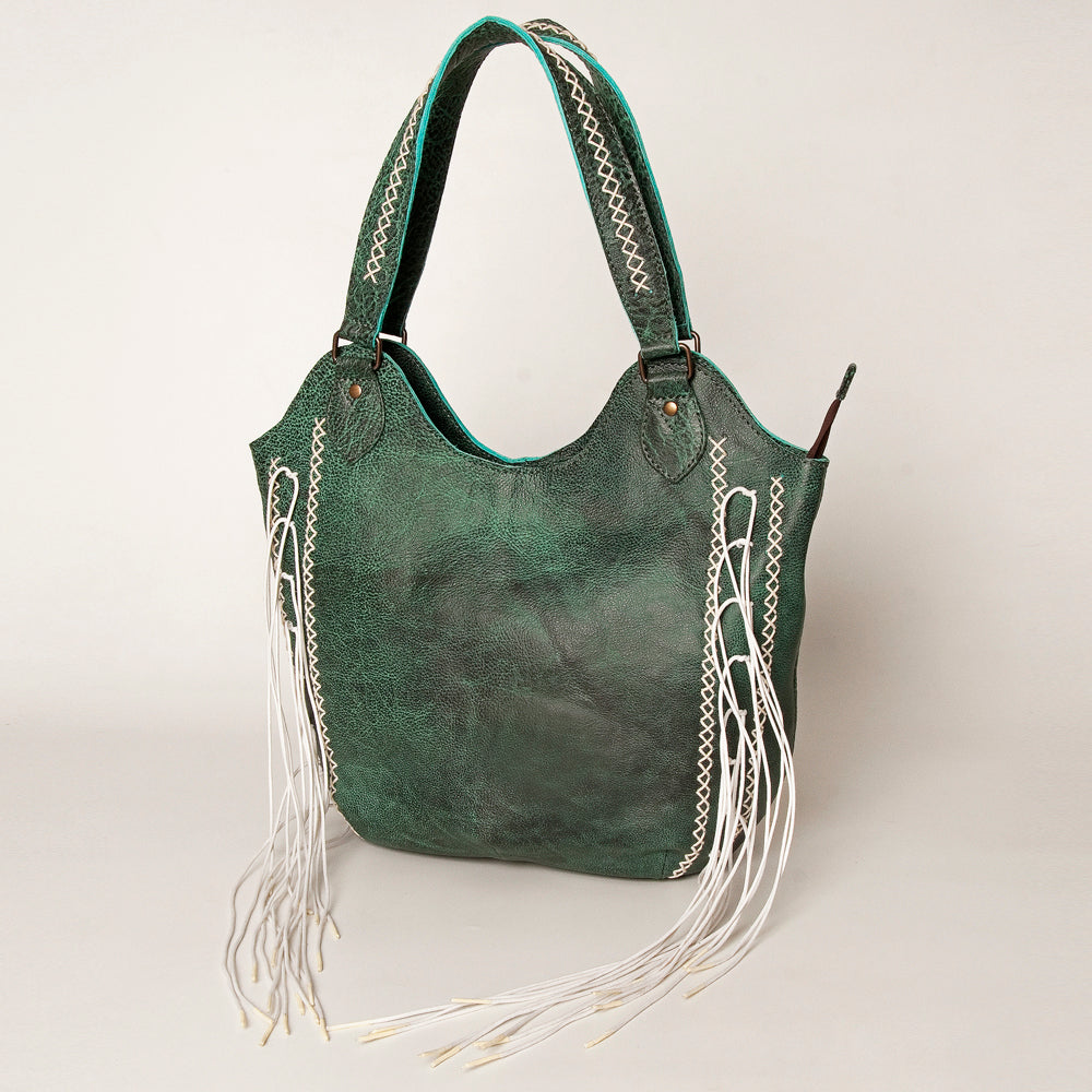 American Darling ADBG775B Tote Genuine Leather Women Bag Western Handbag Purse