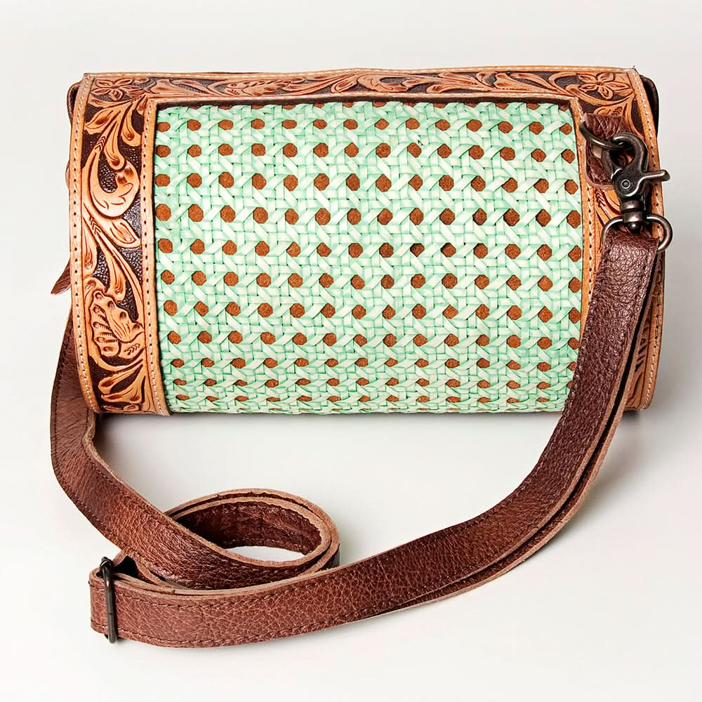 ADBG777 American Darling Hand Tooled Genuine Leather Women Bag Western Handbag Purse