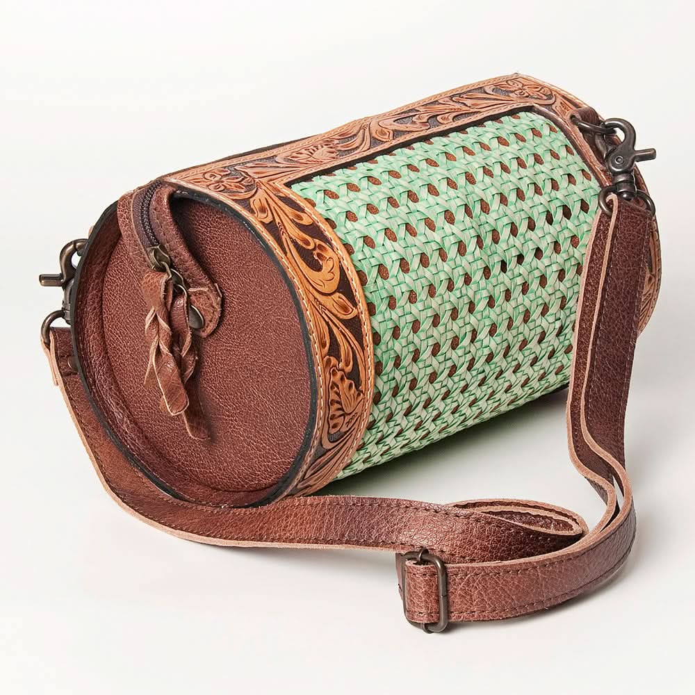 ADBG777 American Darling Hand Tooled Genuine Leather Women Bag Western Handbag Purse