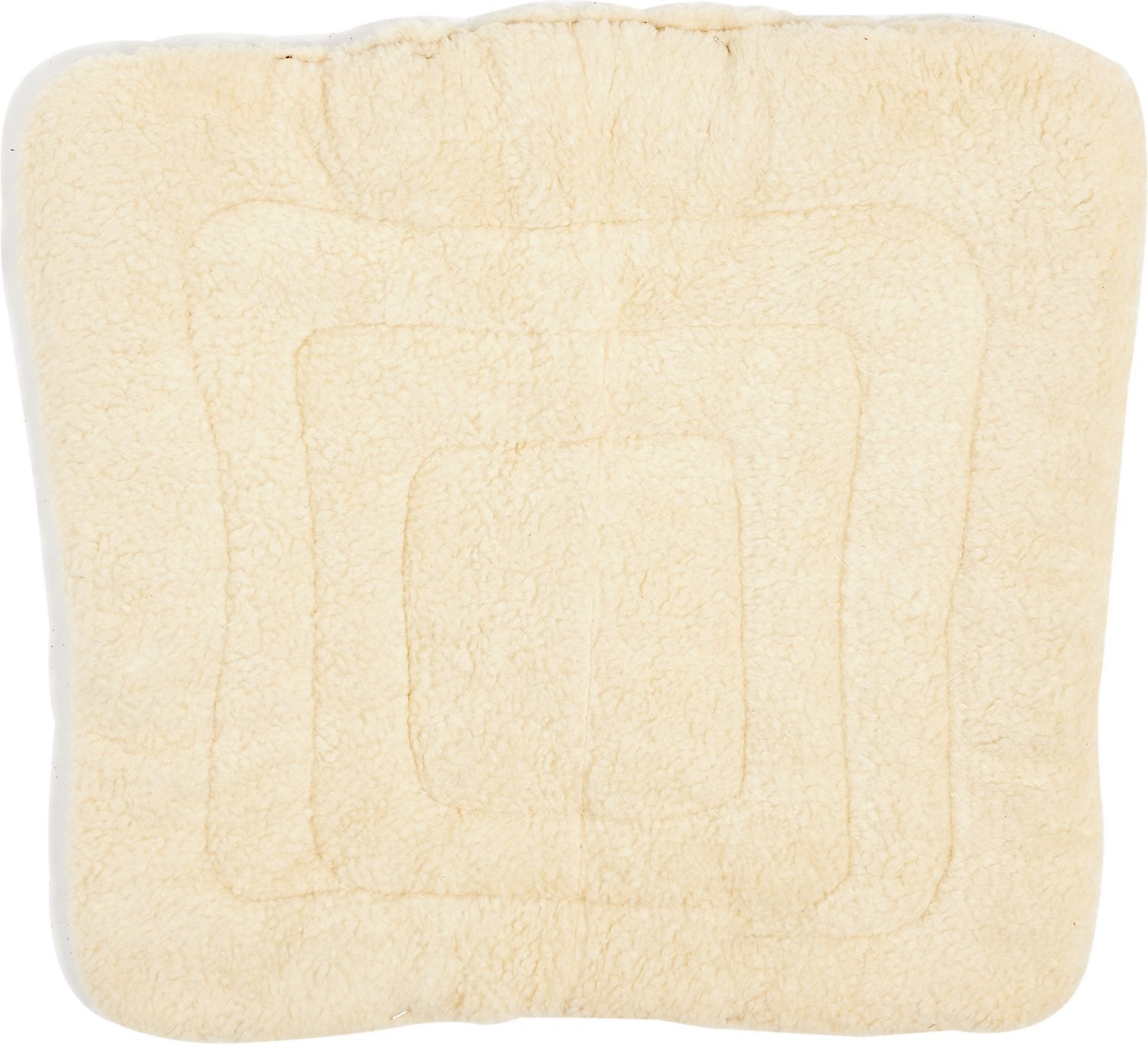 Pony Contour Cut Canvas Western Saddle Pad with Fleece Lining by Tahoe Tack - Size 23" X 23"