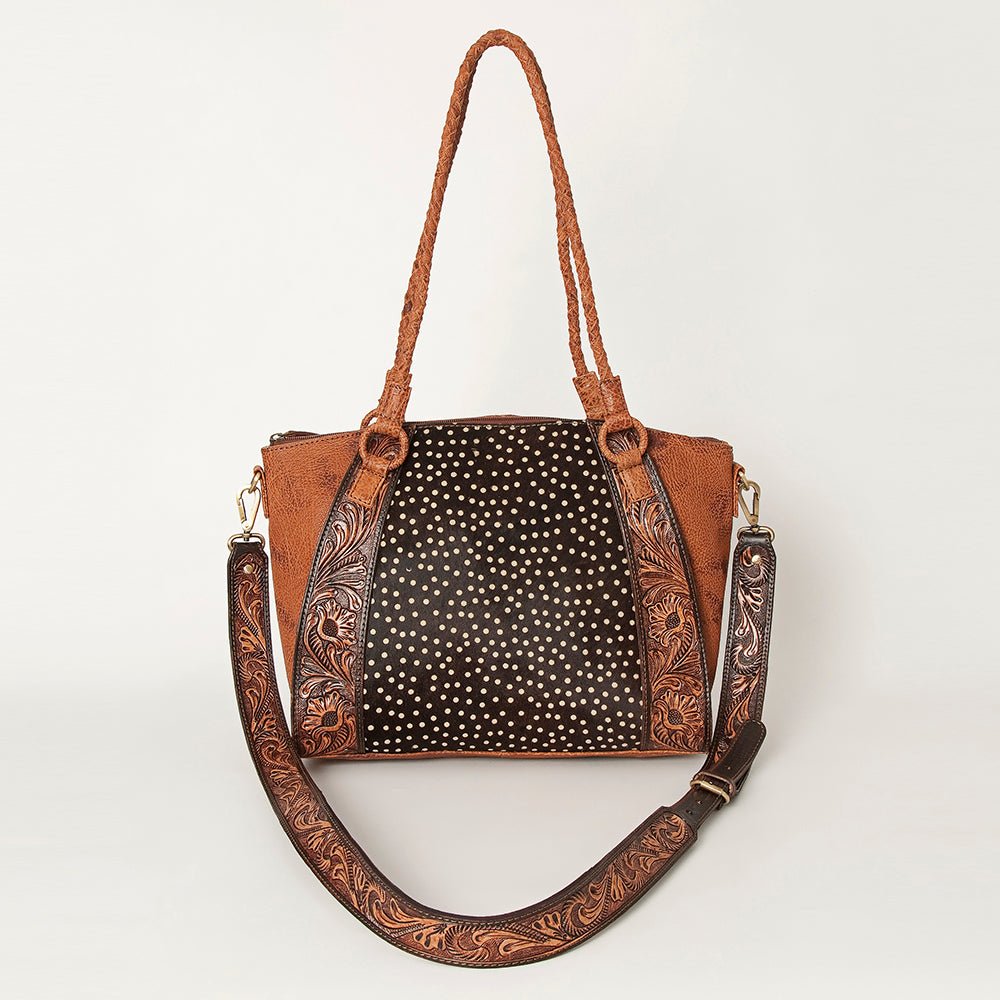American Darling Tote Hand Tooled Genuine Leather Women Bag Western Handbag Purse