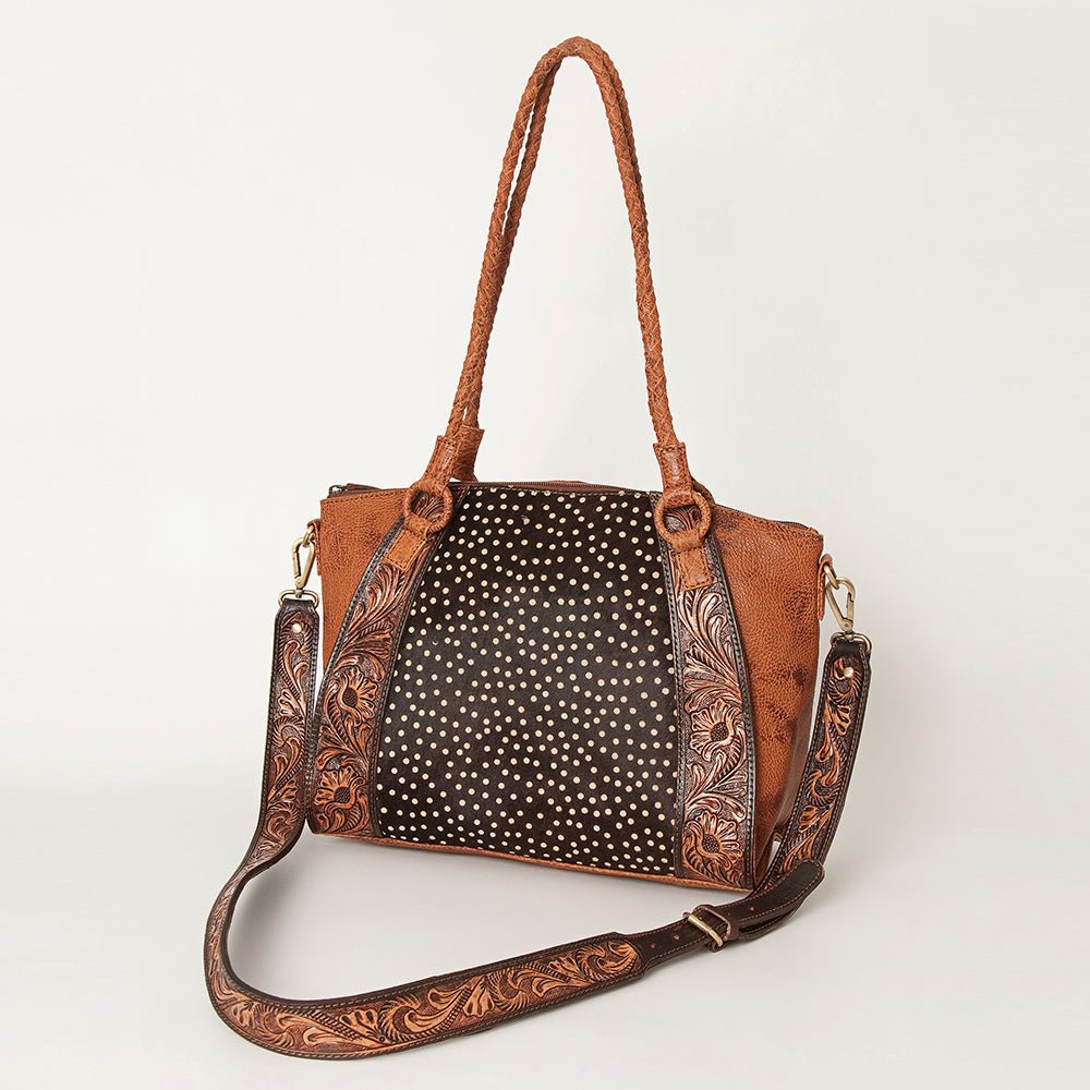 American Darling Tote Hand Tooled Genuine Leather Women Bag Western Handbag Purse