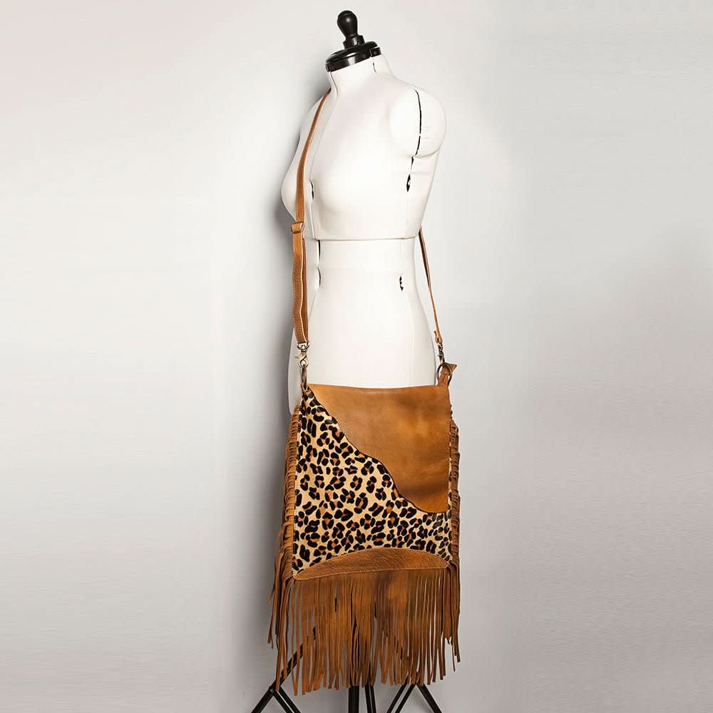 American Darling Large Crossbody Hair On Genuine Leather women bag western handbag purse