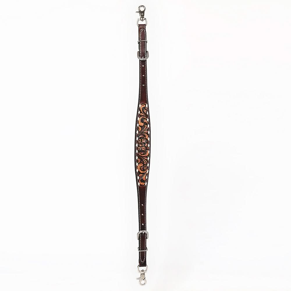 Bar H Equine Genuine Western American Leather Horse Premium Headstall & Breast Collar Set