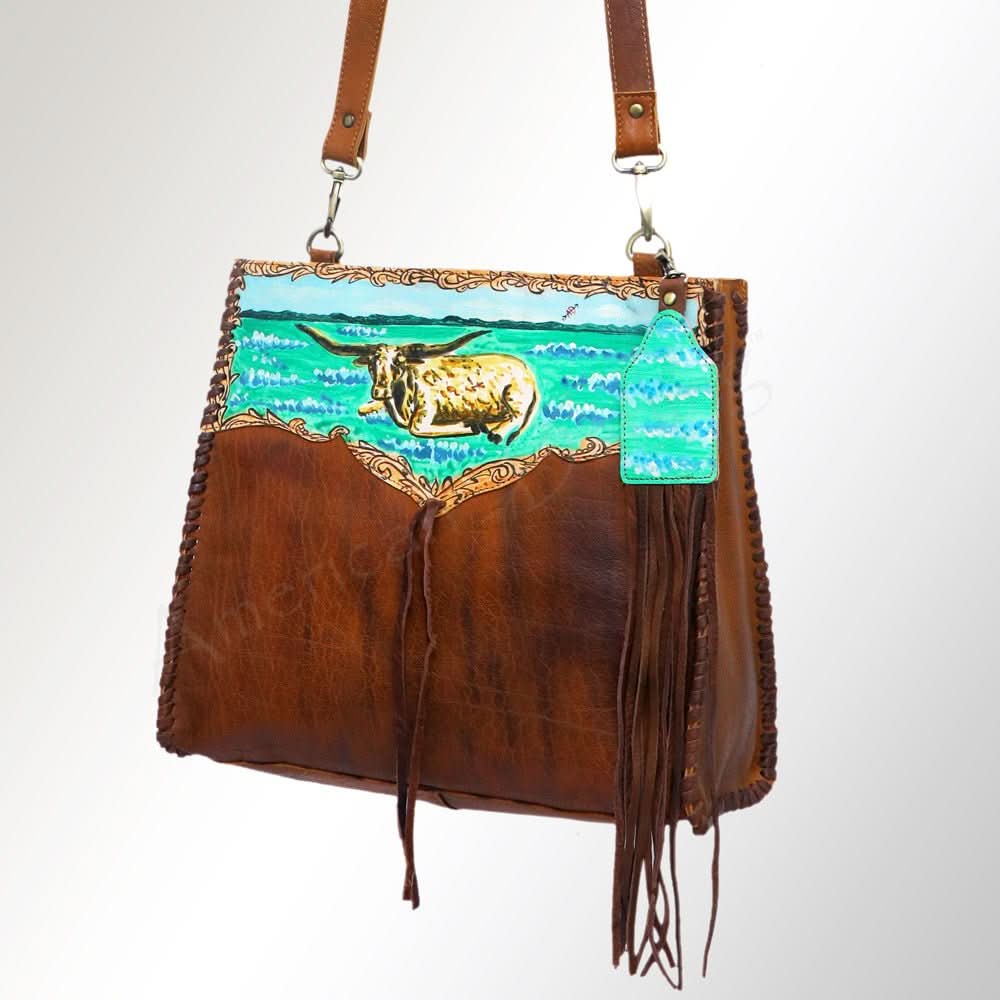 American Darling Tote Genuine Leather women bag western handbag purse