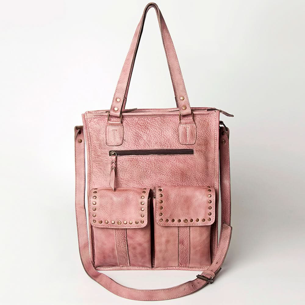 Never Mind Nmbg111D Tote Vintage Handmade Genuine Cowhide Leather Women Bag Western Handbag Purse