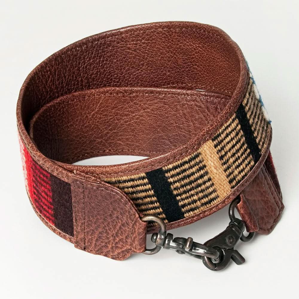 American Darling ADBT141E Saddle Blanket Genuine Leather Crossbody Handle Strap For Bags