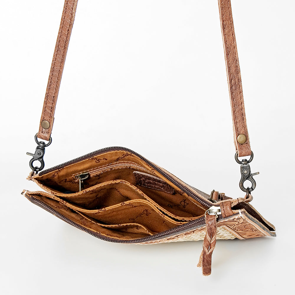 ADBG778A American Darling Hand Tooled Genuine Leather Women Bag Western Handbag Purse