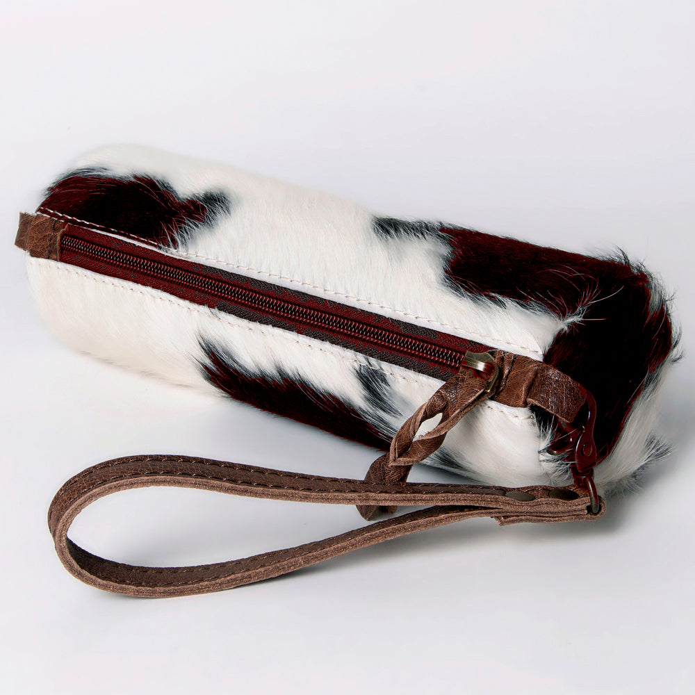 American Darling ADBG388BRW Coin Purse Hair On Genuine Leather women bag western handbag purse