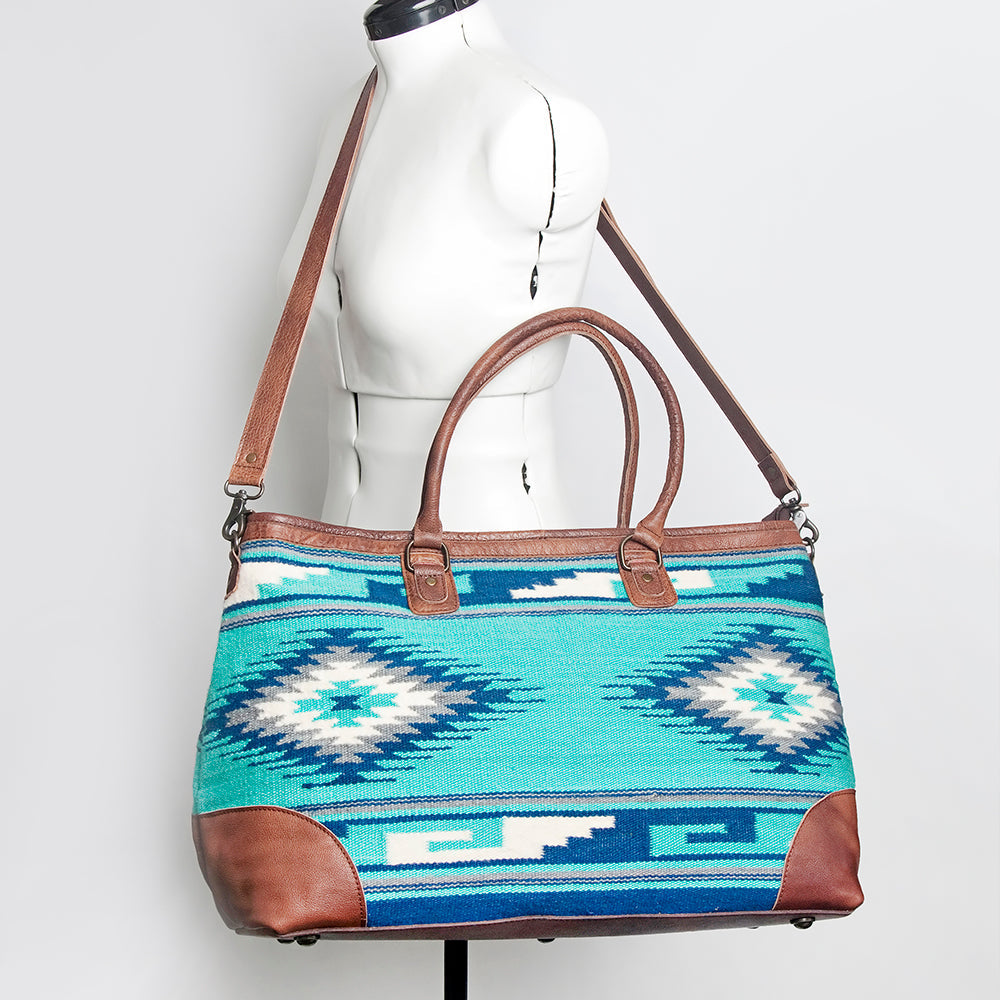 ADBG833A American Darling Saddle Blanket Genuine Leather Women Bag Western Handbag Purse