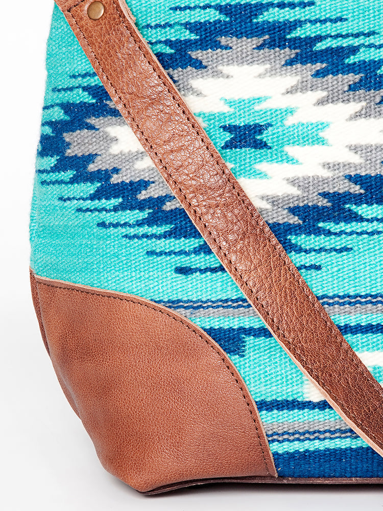 ADBG833A American Darling Saddle Blanket Genuine Leather Women Bag Western Handbag Purse