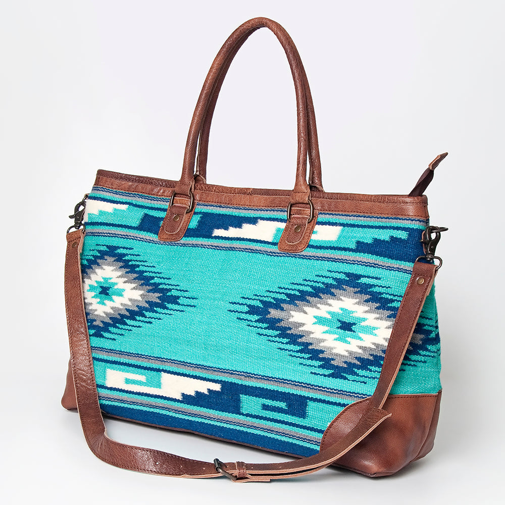 ADBG833A American Darling Saddle Blanket Genuine Leather Women Bag Western Handbag Purse