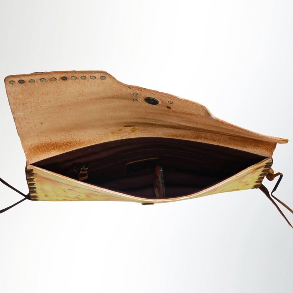 American Darling Envelope Genuine Leather Women Bag Western Handbag Purse