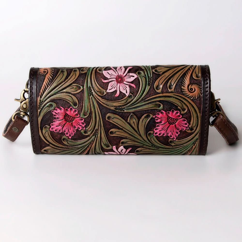 American Darling Wallet Hand Tooled Genuine Leather women bag western handbag purse