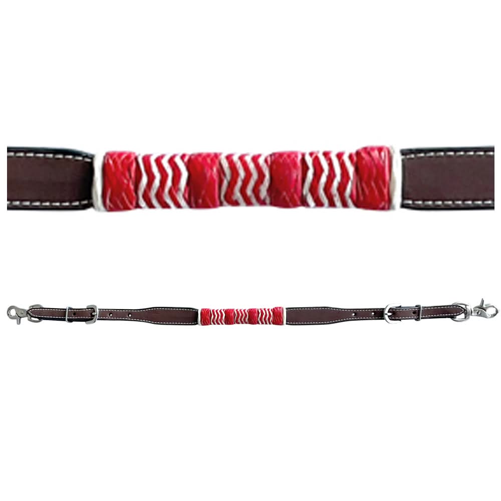 Bar H Equine American Leather Horse Saddle Tack One Ear Headstall | Breast Collar | Browband Headstall | Wither Strap | Tack Set BER282