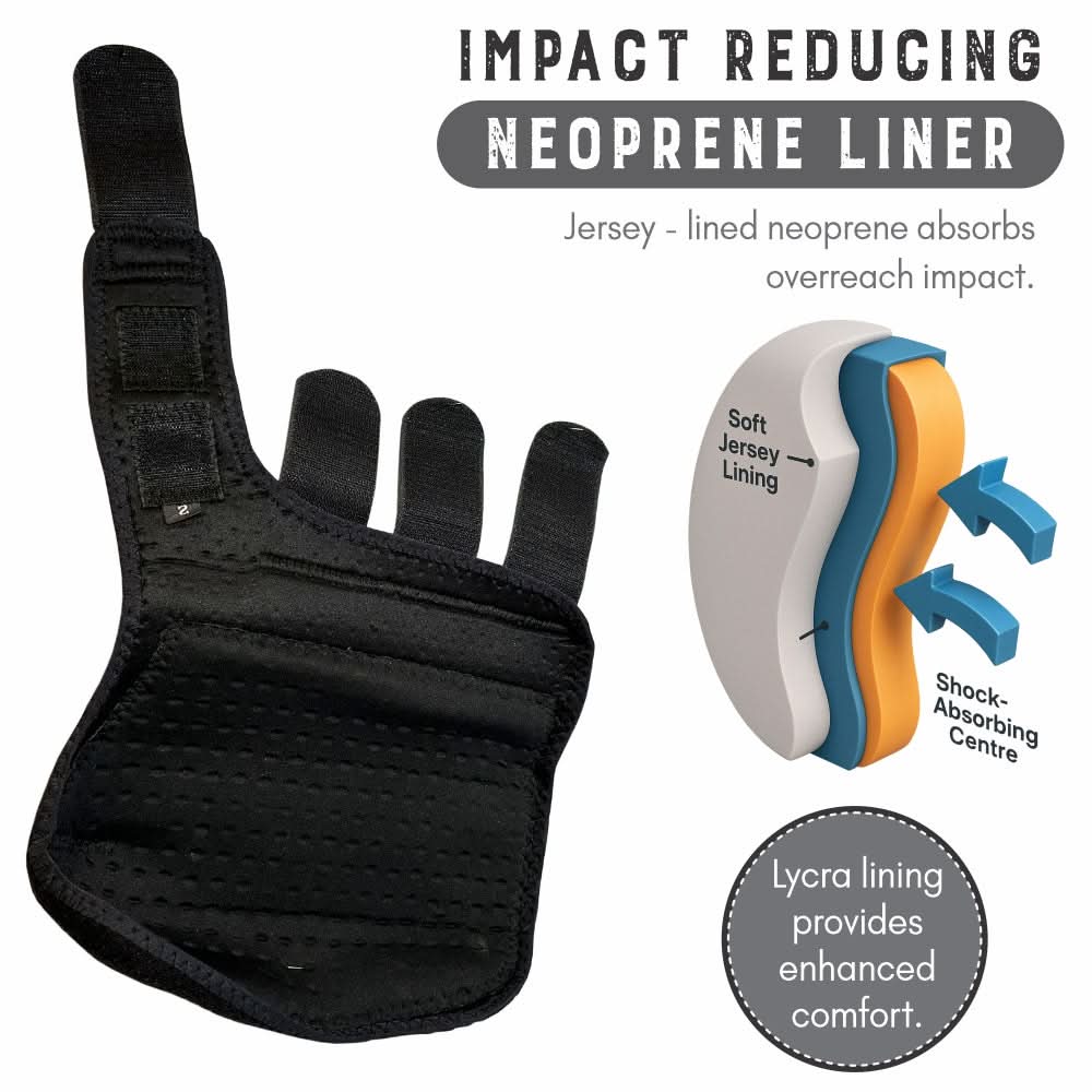 HILASON Horse Front Leg Neoprene Shock Absorbing Sport Boot Comfortable Fit